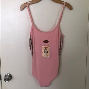 pink omighty bosysuit